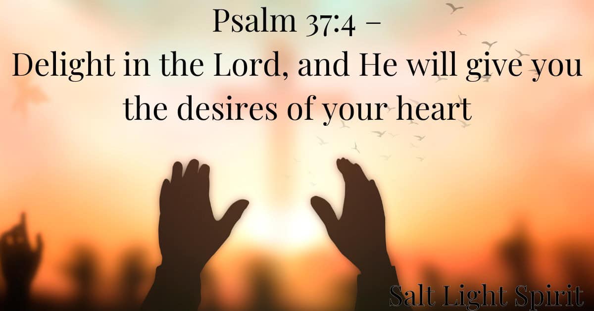 Delight in Him