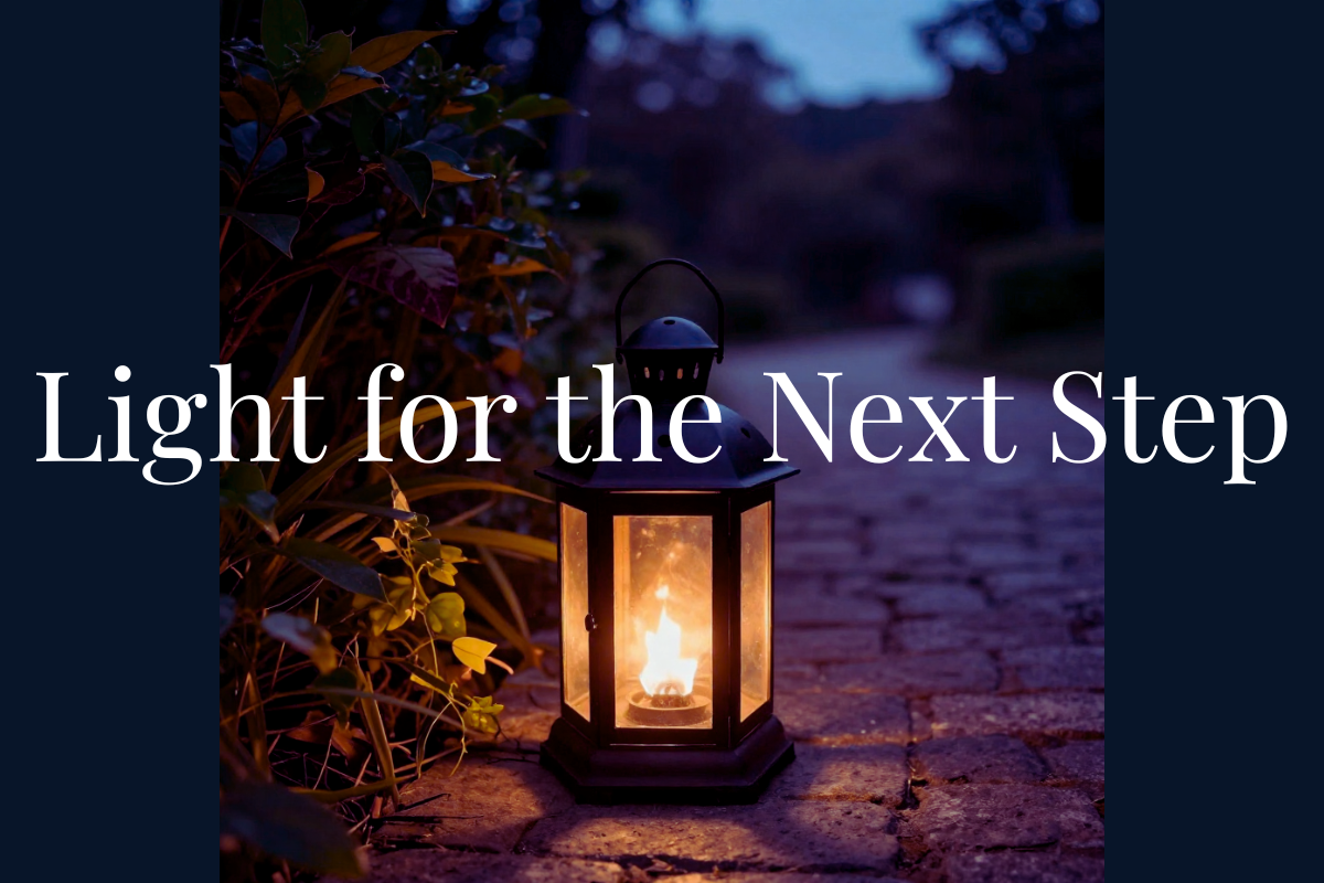 Light for the Next Step