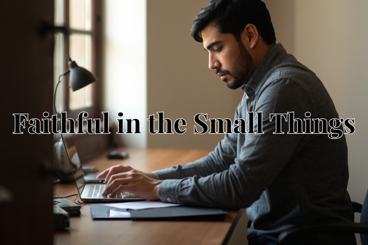 Faithful in the Small Things